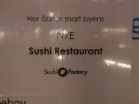 Sushi på Gentofte Torv