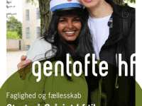 Der er stadige ledige pladser på Gentofte HF med skolestart til sommer.