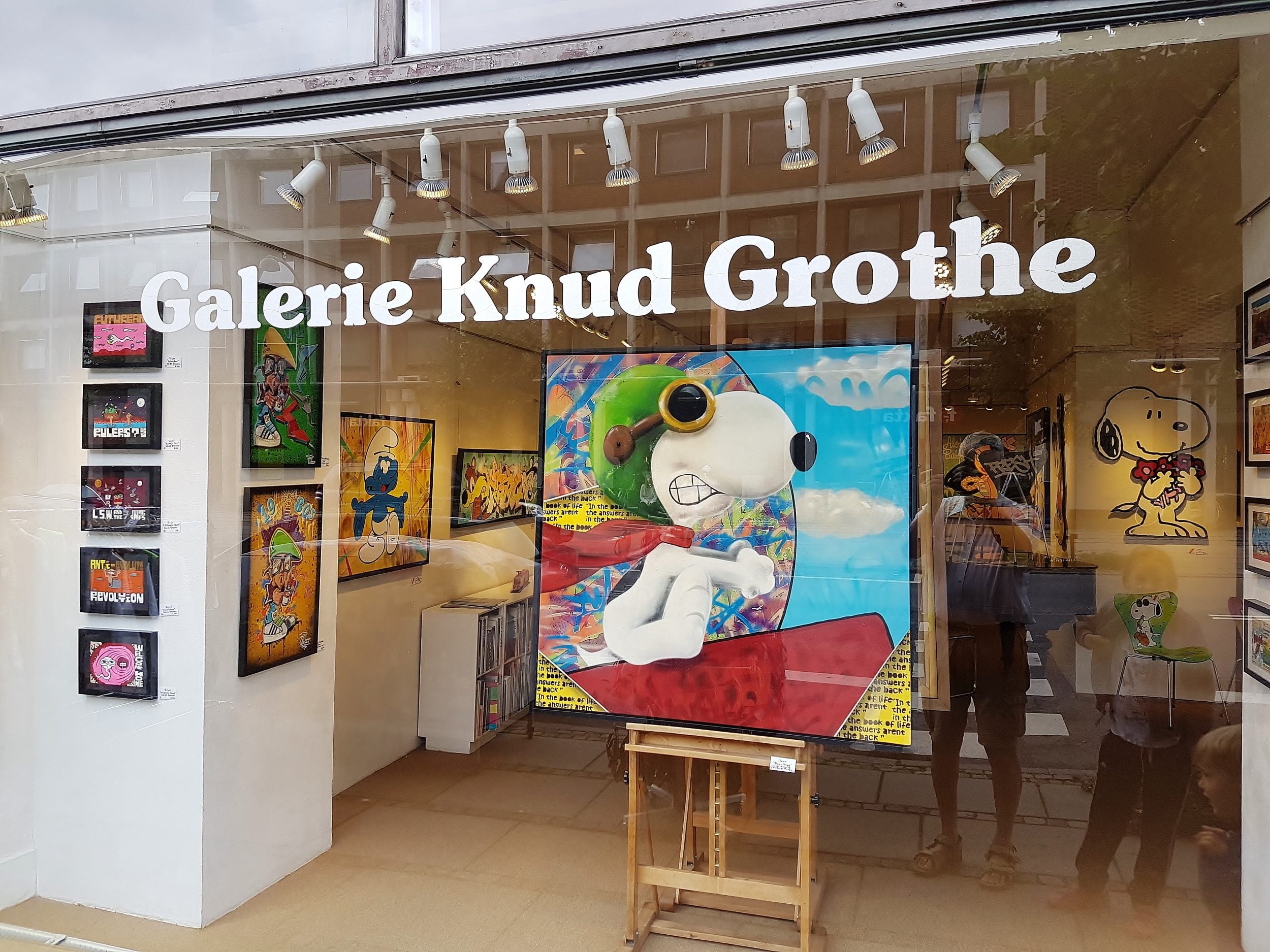 Fernisering hos Galerie Knud Grothe
