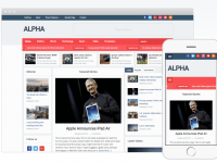 Alpha Theme, fra WPZOOM