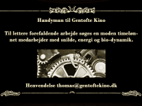 Handyman, plakat: Gentofte Kino