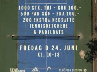 LAGERSALG nu på fredag, kl. 10-18