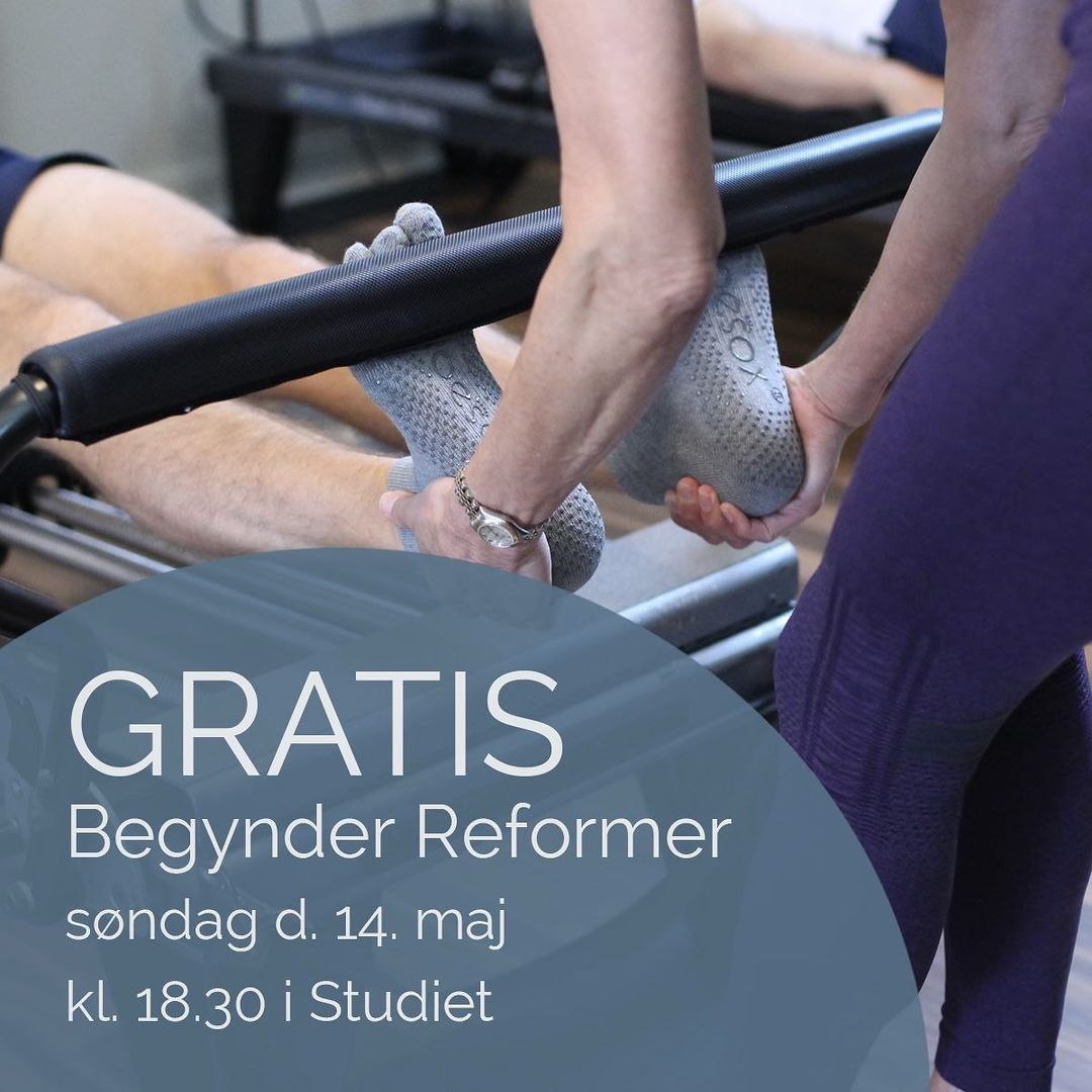 GRATIS Begynder Reformer Pilates 14. maj 2023