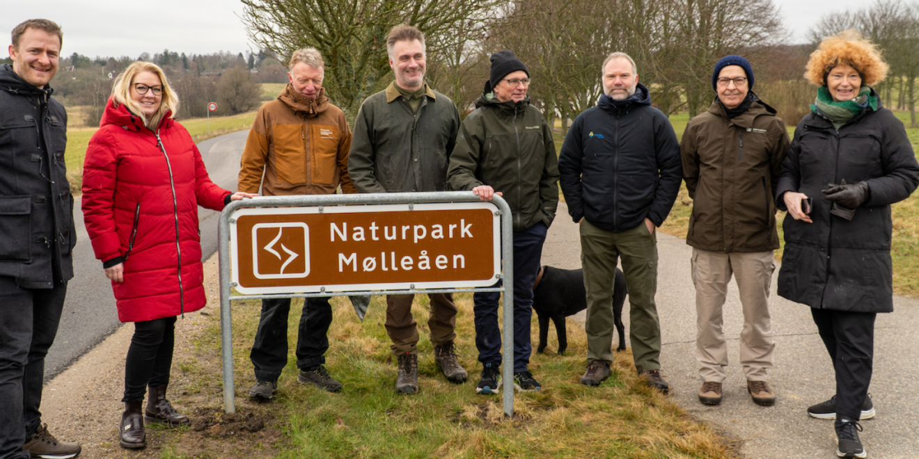 Nu er det lettere at få øje på Naturpark Mølleåen